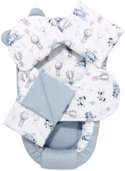 Voyage En Ballon Bleu 5 Pièces Confort