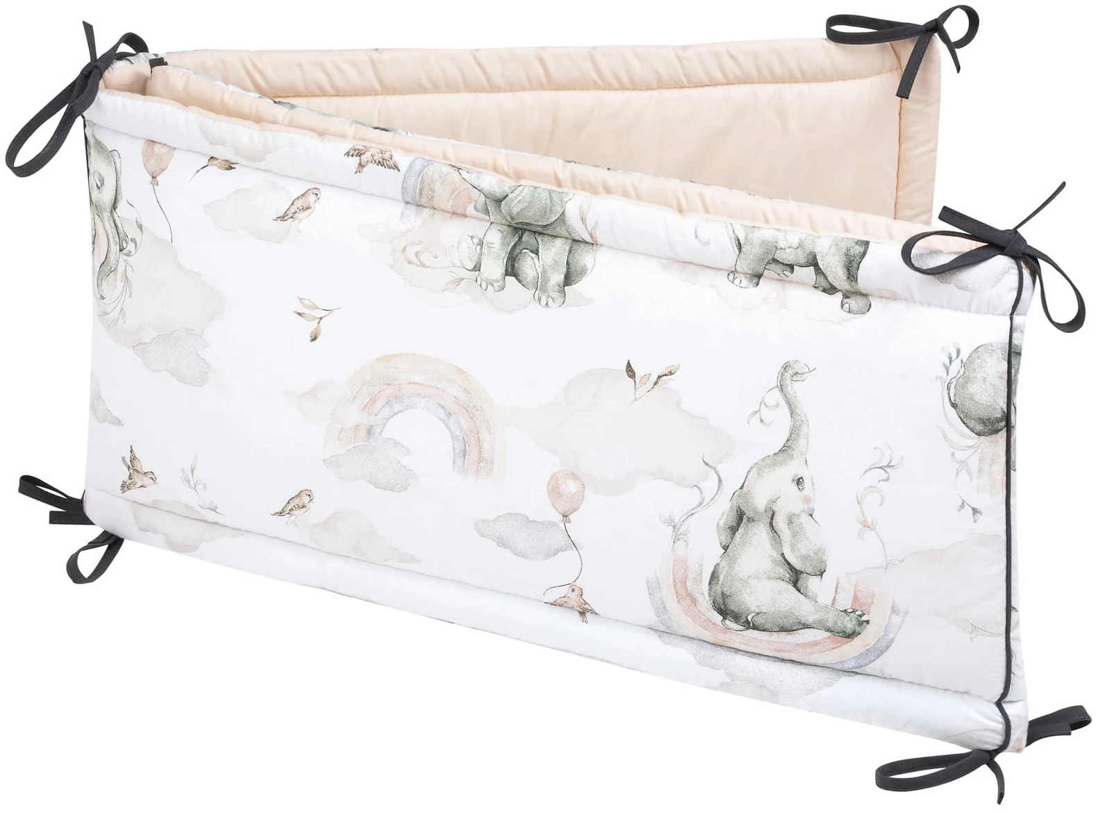 Paradis Des Éléphants Pare-chocs De Lit Bébé 1 Paradis Des Éléphants Pare-chocs De Lit Bébé