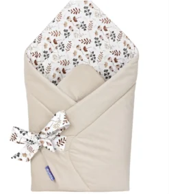 Jardin Bohème & Velours Écru Couverture D’emmaillotage