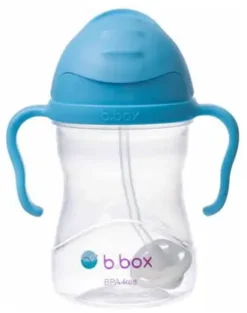 B.BOX Biberon Avec Paille 240ml – Blueberry