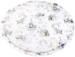 Paradis Des Éléphants Tapis De Jeu Pour Bébé