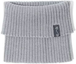 Cache-cou En Laine Mérinos Pour Enfants – Gris Mélangé