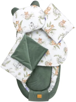 Amusement De La Savane & Velours Olive Ensembles De 5 Pièces XXL