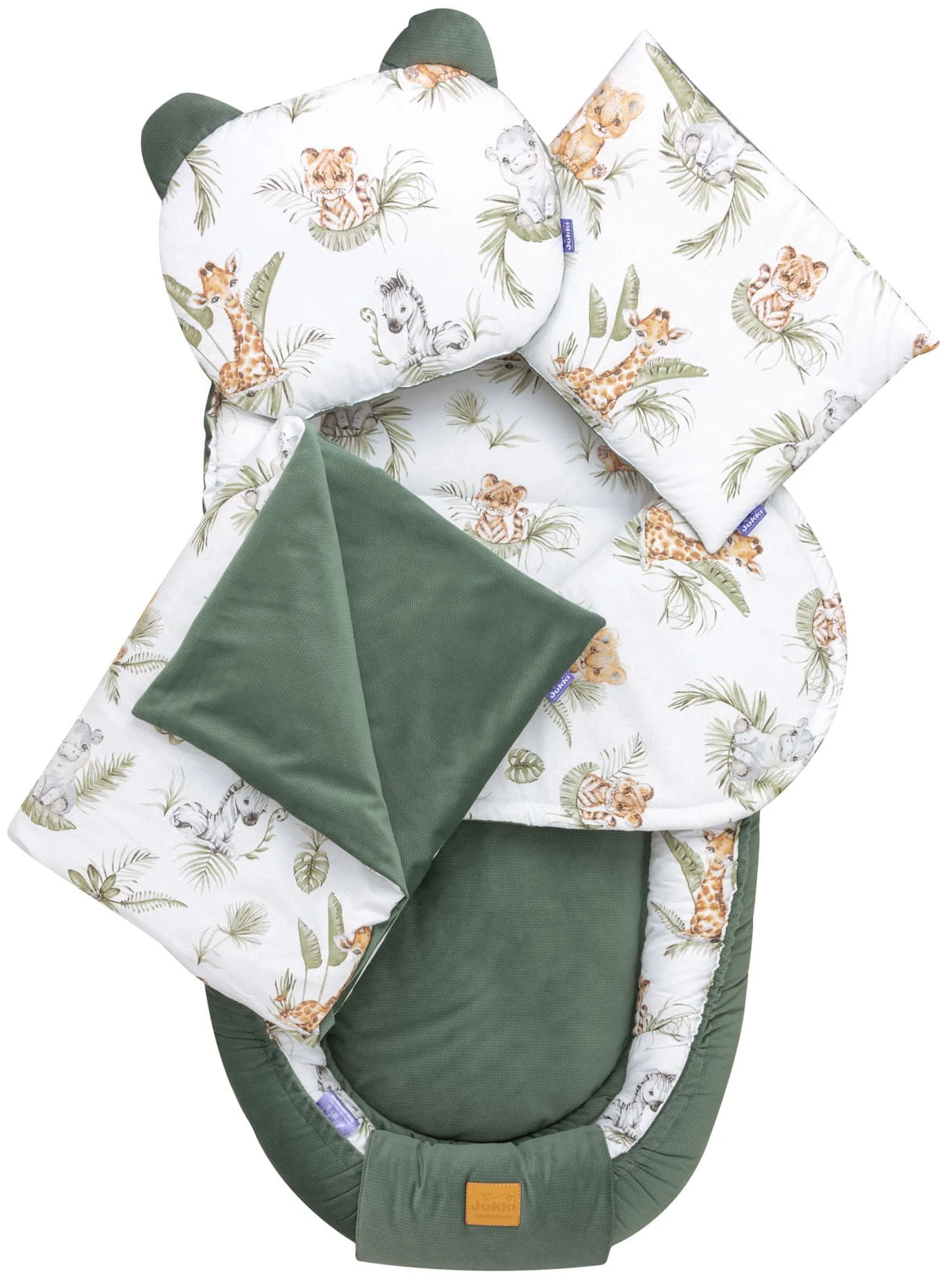 Amusement De La Savane & Velours Olive Ensembles De 5 Pièces XXL