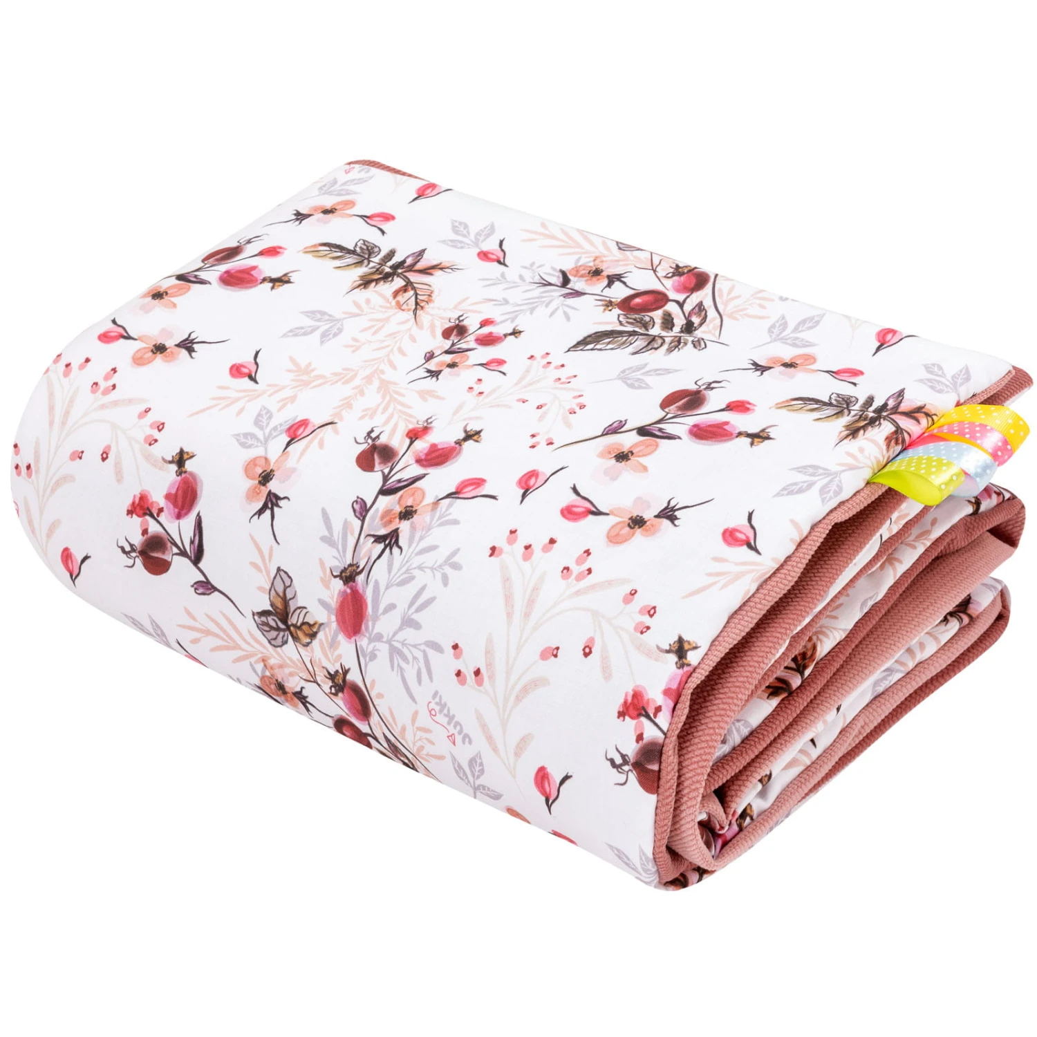 Rose Royale & Velours Rose Indien Couverture De Bébé 75x100cm