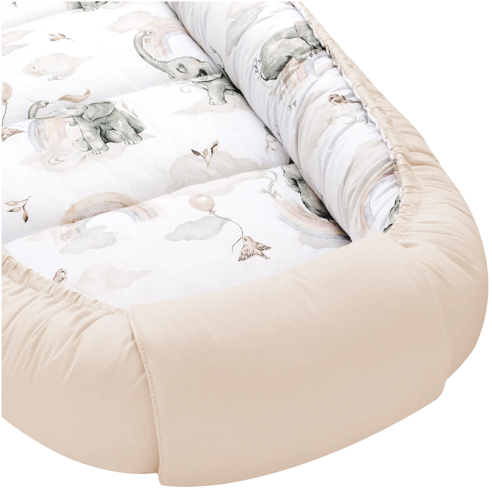 Paradis Des Éléphants & Ecru Minky D’émeraude Ensembles De 5 Pièces XXL 10 Paradis Des Éléphants & Ecru Minky D’émeraude Ensembles De 5 Pièces XXL – Image 10