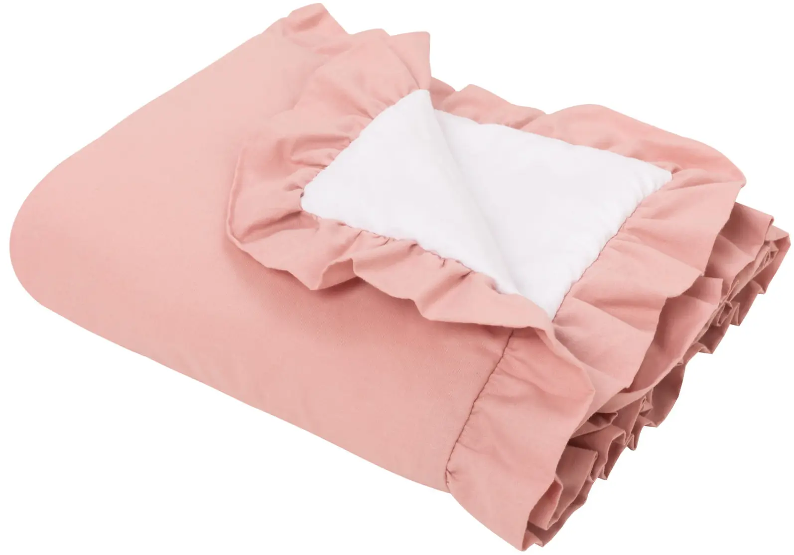 Rose Pastel Couverture De Bébé 55x75cm – Image 3