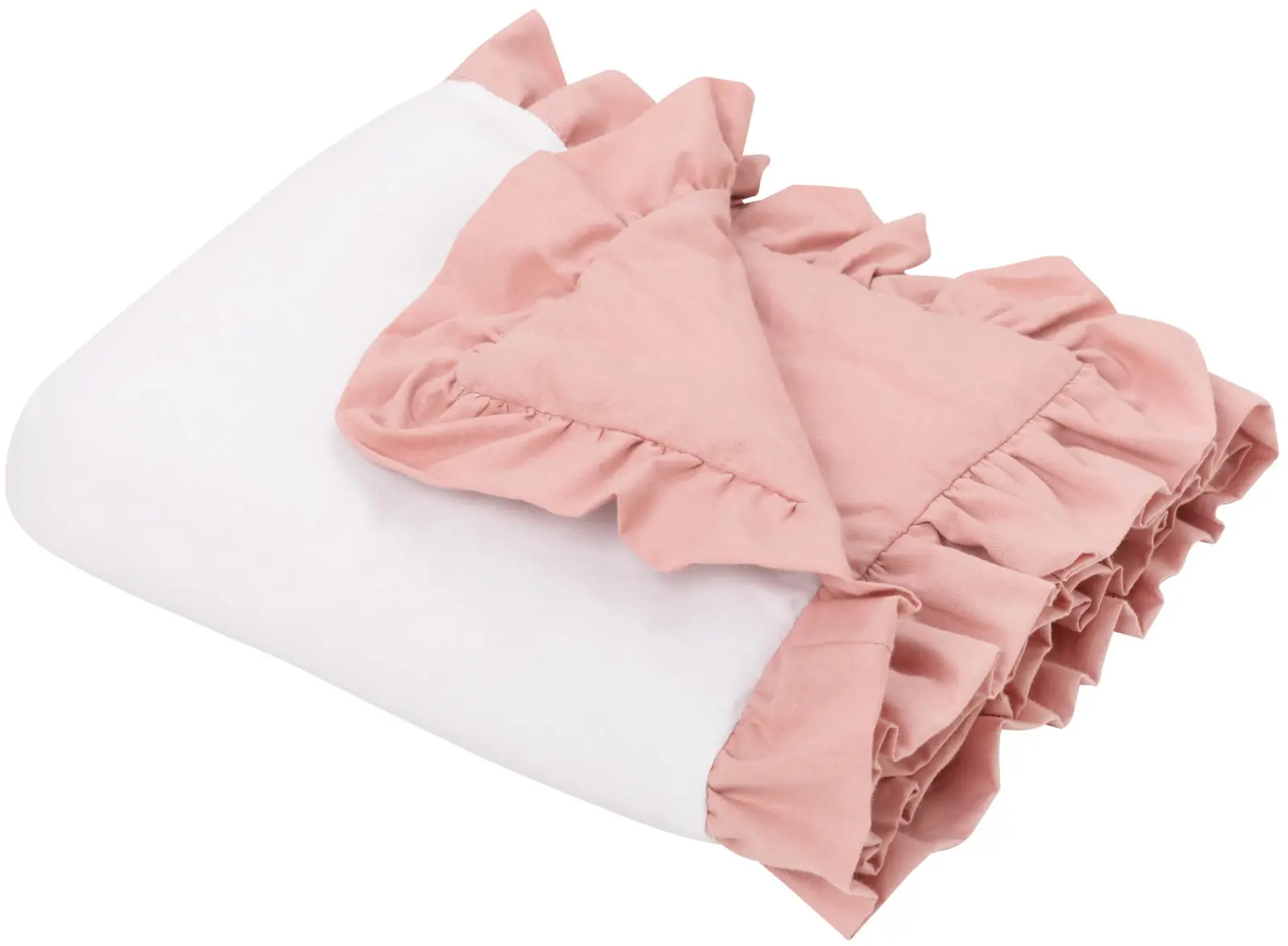 Rose Pastel Couverture De Bébé 55x75cm – Image 4