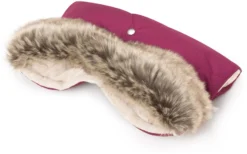 Hiver Bourgogne LES MOUFLES POUR POUSSETTES Avec Fourrure