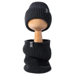 Bonnet En Laine Mérinos – Graphite Mélangé -Bébés Produits Magasin 221117 Jukki 188 lr