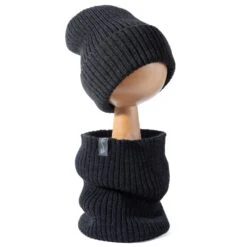 Bonnet En Laine Mérinos – Graphite Mélangé -Bébés Produits Magasin 221117 Jukki 189 lr