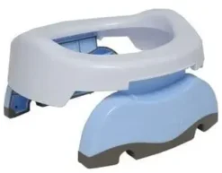 Potette Plus Pot Et Siège De Toilette 2en1 (blanc Et Bleu) -Bébés Produits Magasin 3 11 2
