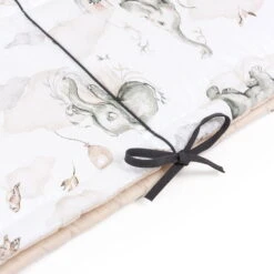 Paradis Des Éléphants Pare-chocs De Lit Bébé XXL -Bébés Produits Magasin 3 24