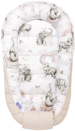 Paradis Des Éléphants Nid De Cocon Confort 6 Paradis Des Éléphants Nid De Cocon Confort -Bébés Produits Magasin 3 5 2
