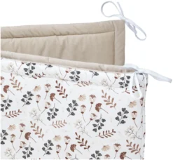 Jardin Bohème & Velours Écru Pare-chocs De Lit Bébe 6 Jardin Bohème & Velours Écru Pare-chocs De Lit Bébe -Bébés Produits Magasin 3 8