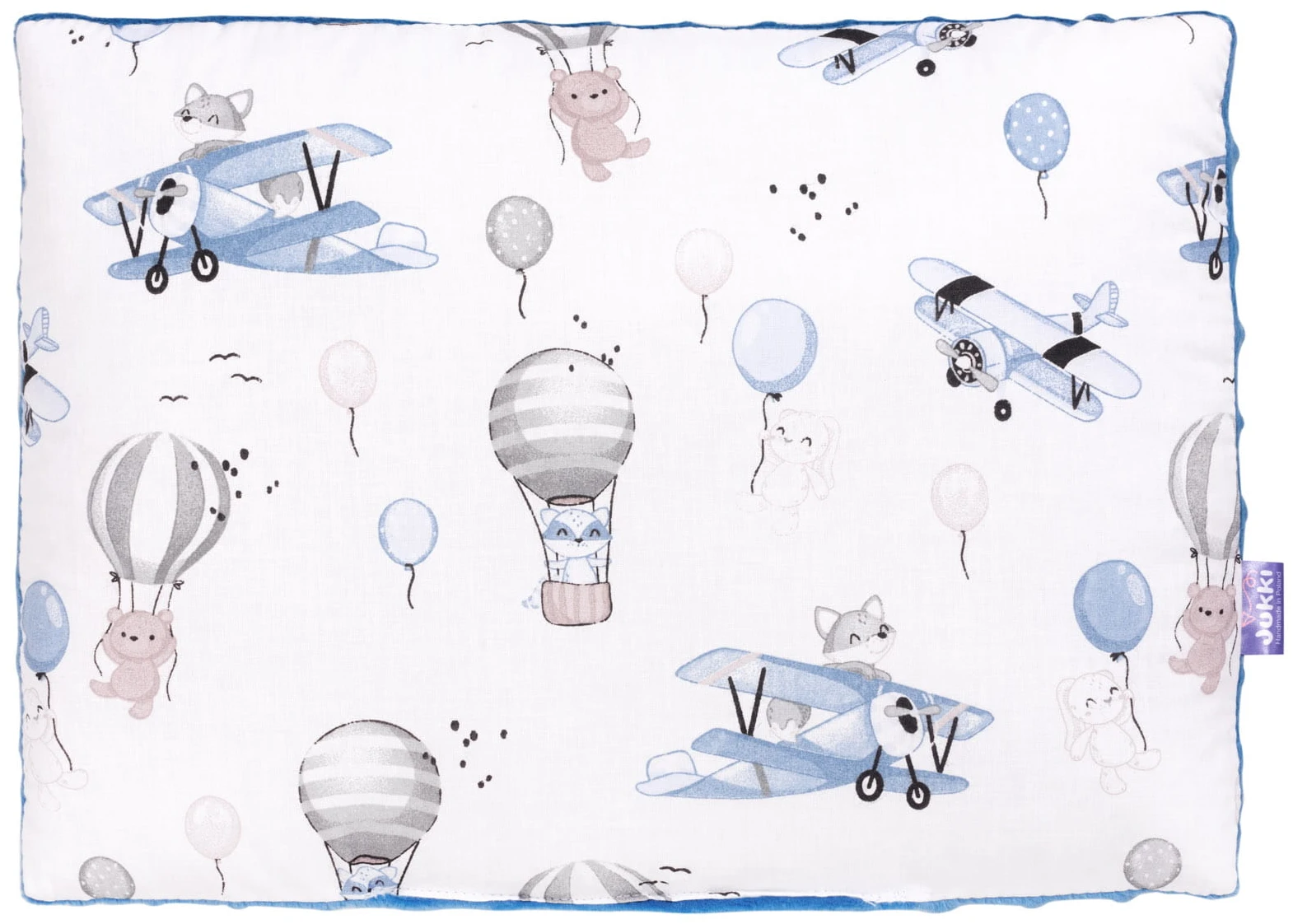 Voyage En Ballon Bleu & Denim Minky Poudré D’émeraude Ensemble De 5 Pièces Confort 4 Voyage En Ballon Bleu & Denim Minky Poudré D’émeraude Ensemble De 5 Pièces Confort – Image 4