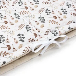 Jardin Bohème & Velours Écru Pare-chocs De Lit Bébe 7 Jardin Bohème & Velours Écru Pare-chocs De Lit Bébe -Bébés Produits Magasin 4 4 2