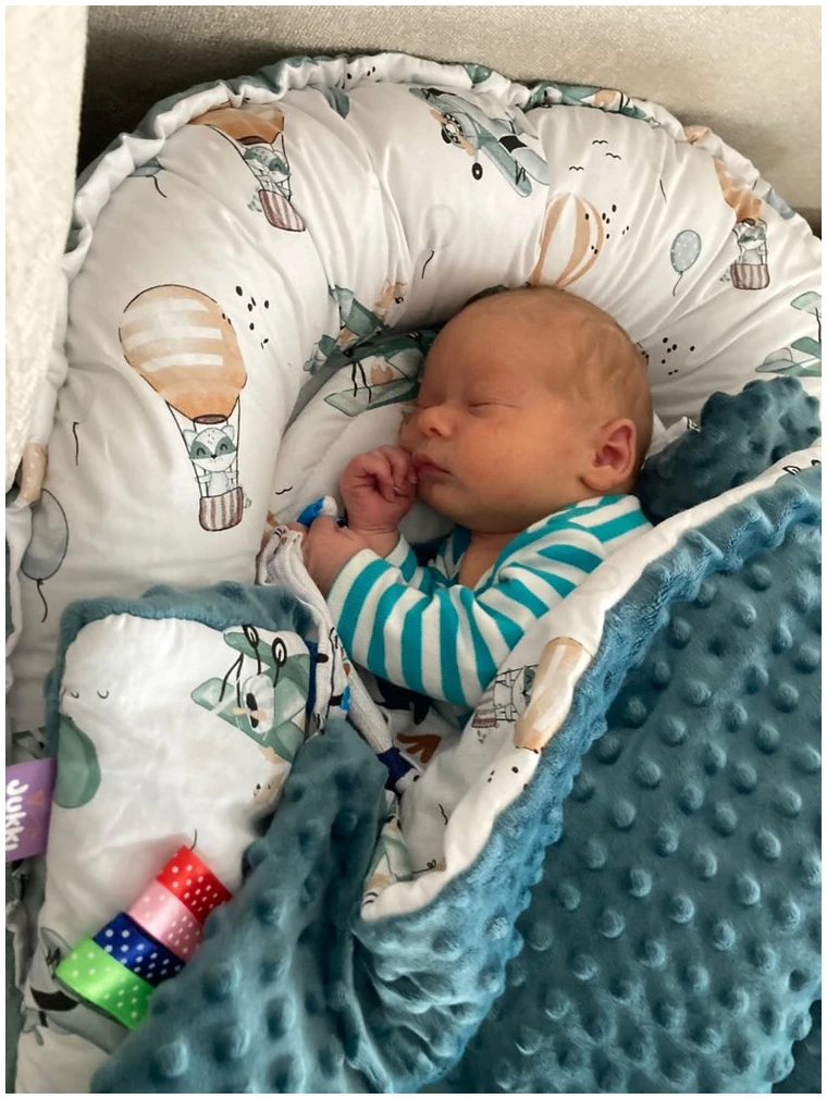 Voyage En Ballon & Minky D’émeraude Ensemble De 5 Pièces Confort – Image 3