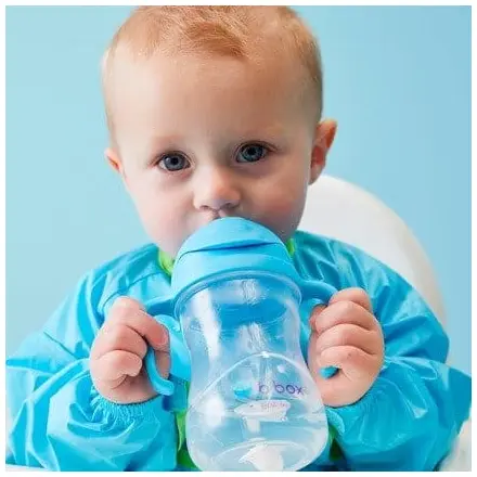 B.BOX Biberon Avec Paille 240ml – Blueberry – Image 6