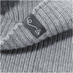 Cache-cou En Laine Mérinos Pour Enfants – Gris Mélangé -Bébés Produits Magasin 6 9