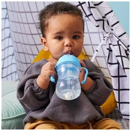 B.BOX Biberon Avec Paille 240ml – Blueberry – Image 7