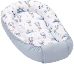 Voyage En Ballon Bleu 5 Pièces Confort -Bébés Produits Magasin 7 9