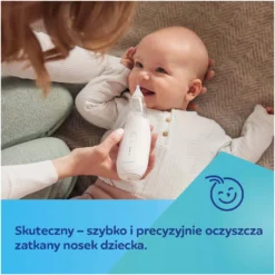 CANPOL EasyNatural Aspirateur Nasal électrique -Bébés Produits Magasin 9 319 RTB 01 PL