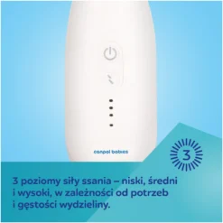 CANPOL EasyNatural Aspirateur Nasal électrique -Bébés Produits Magasin 9 319 RTB 05 PL