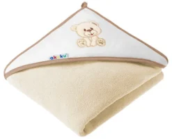 AKUKU Drap De Bain à Capuche – Écru