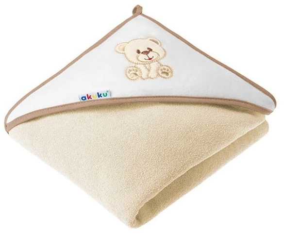 AKUKU Drap De Bain à Capuche – Écru – Image 4