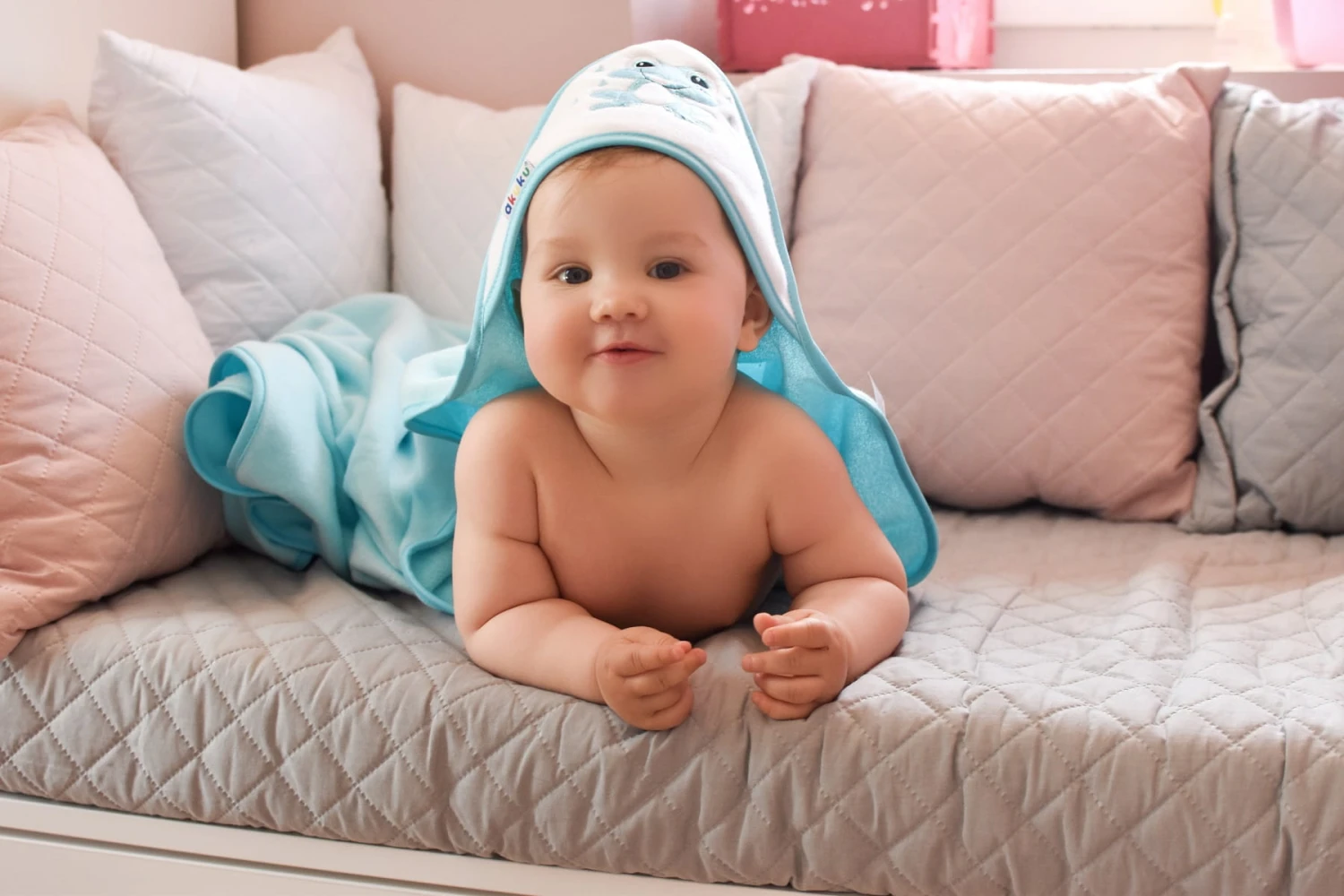 AKUKU Drap De Bain à Capuche – Grenouille – Image 6