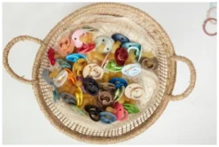 BIBS COLOUR 2-PACK SAGE NIGHT & CLOUD NIGHT 0m+ Sucette (caoutchouc “Hévéa”) -Bébés Produits Magasin BIBS BLUSH 3 1