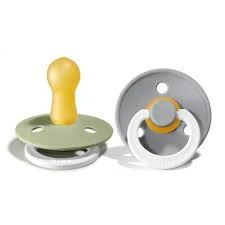 BIBS COLOUR 2-PACK SAGE NIGHT & CLOUD NIGHT 18m+ Sucette (caoutchouc “Hévéa”) – Image 4