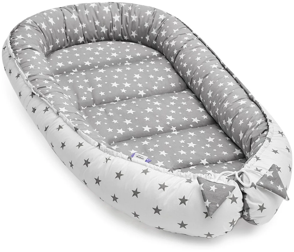 Étoiles Grises Nid De Cocon XXL