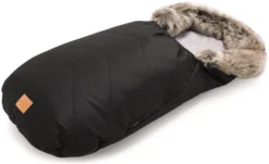 Une Chancelière Universel Pour Poussette, Luge – Hiver Noir