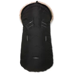 Une Chancelière Universel Pour Poussette, Luge – Hiver Noir -Bébés Produits Magasin Jukki winter sleeping bag black 06