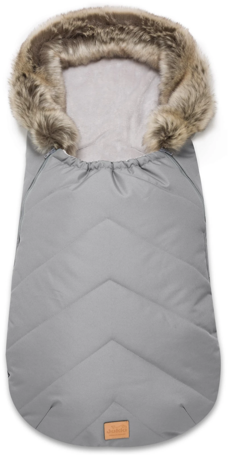 Une Chancelière Universel Pour Poussette, Luge – Hiver Gris – Image 5