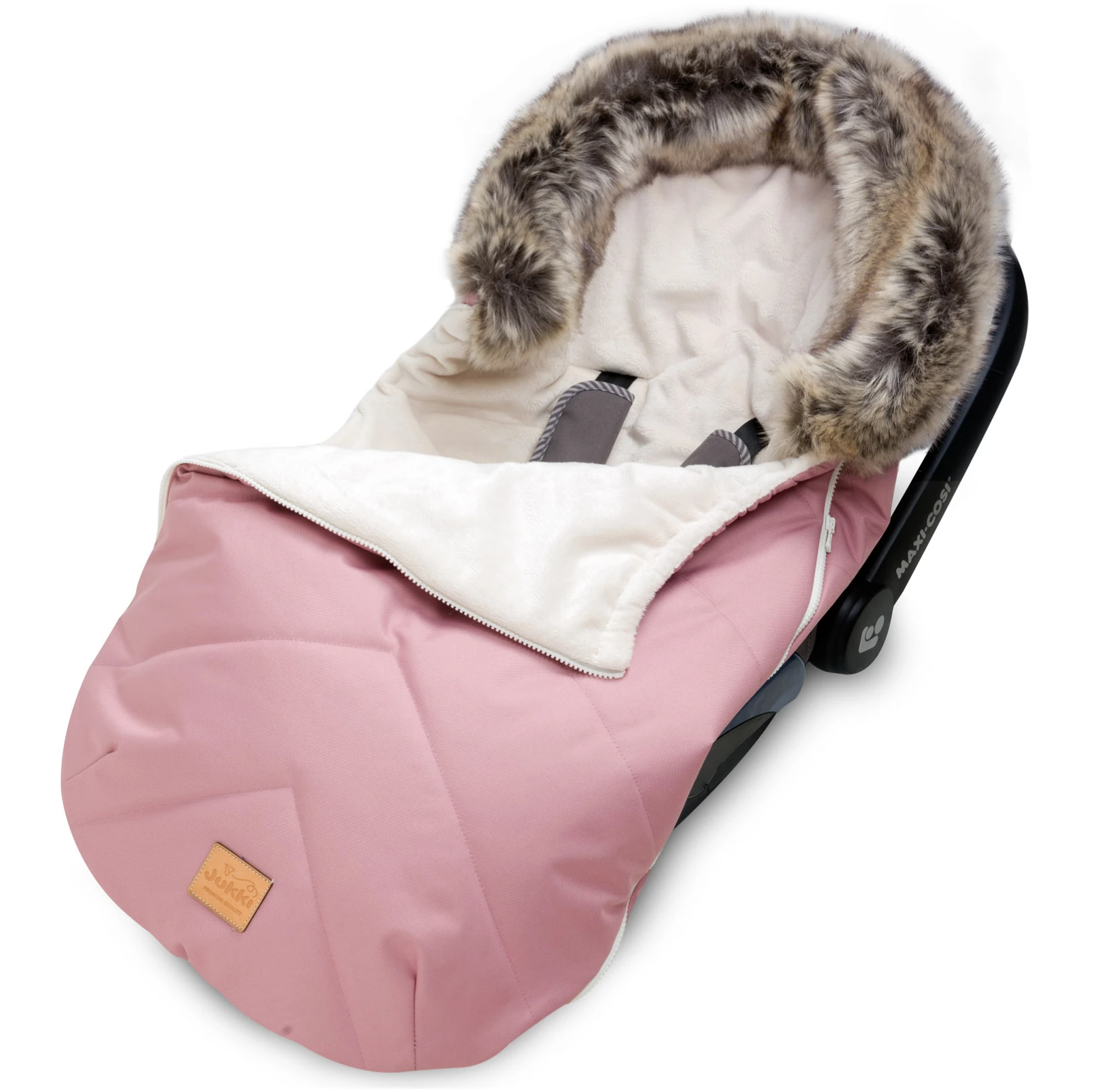 Une Chancelière Universel Pour Poussette, Luge – Hiver Rose – Image 2