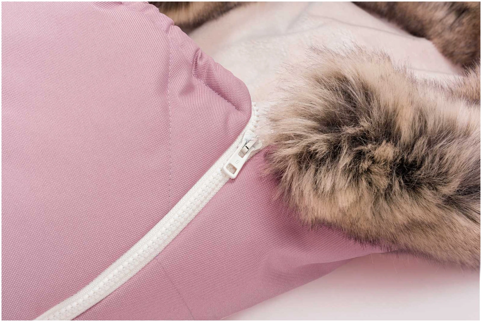 Une Chancelière Universel Pour Poussette, Luge – Hiver Rose – Image 7