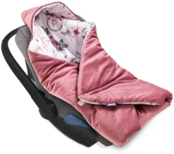 Rêve D’été & Velours Vieux Rose Plaid Pour Siège Auto