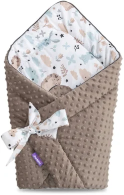 Amis Pour Toujours & Mocca Minky Couverture D’emmaillotage