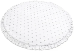 Étoiles Grises Tapis De Jeu Pour Bébé