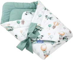 Voyage En Ballon Couverture D’emmaillotage -Bébés Produits Magasin Jukki baby swaddle wraps cotton balloon travel 03