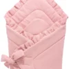 Enveloppes D’emmaillotage En Mousseline Pour Bébés – Rose