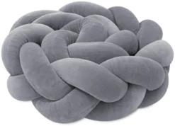 Gris Foncé – Tour De Lit Tressé Pour Lit Bébé -Bébés Produits Magasin Jukki sesja32 low res 219