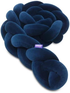 Bleu Marine – Tour De Lit Tressé Pour Lit Bébé -Bébés Produits Magasin Jukki sesja32 low res 233 1