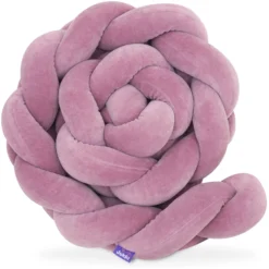 Vieux Rosa – Tour De Lit Tressé Pour Lit Bébé