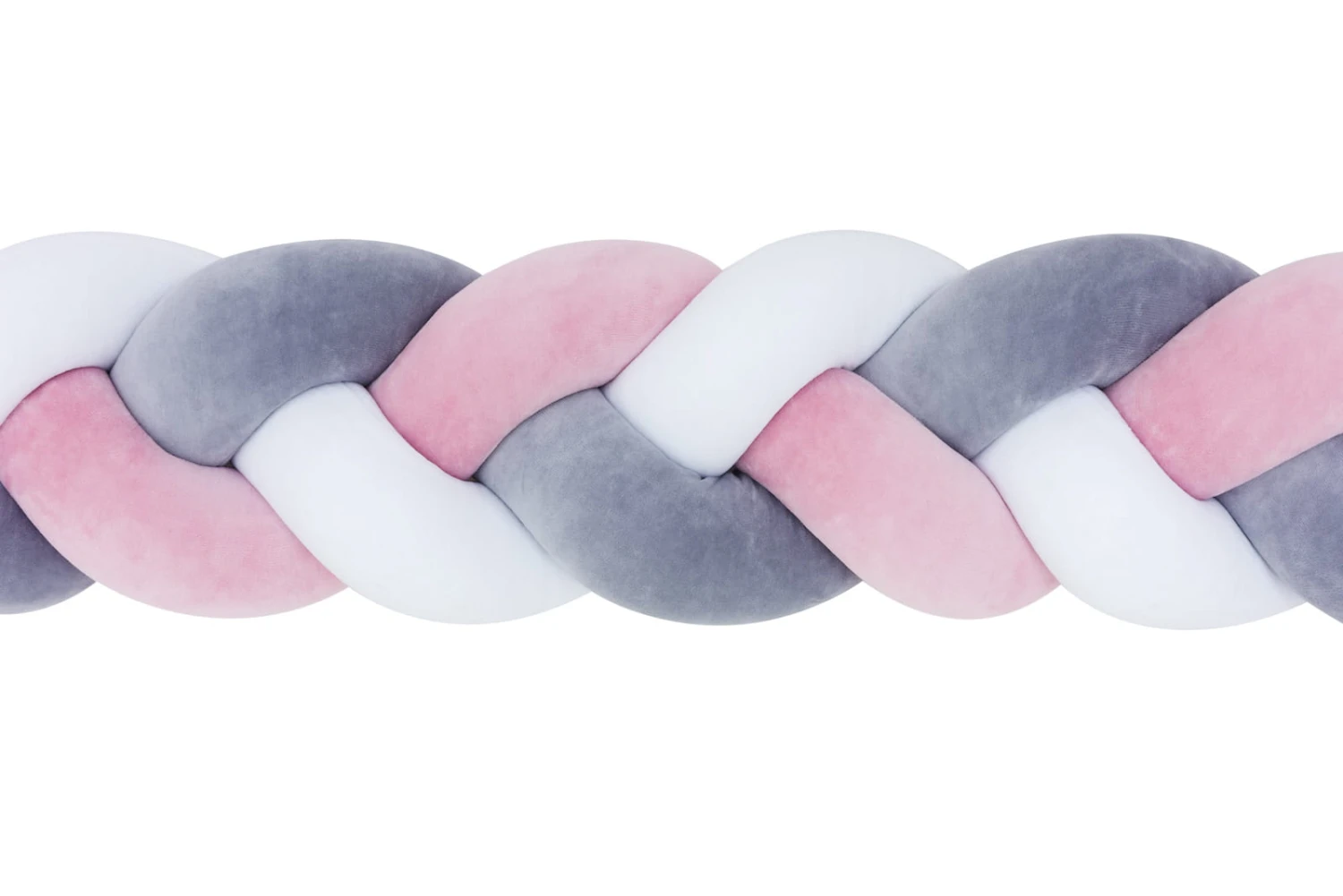 Mélanger Du Rose – Tour De Lit Tressé Pour Lit Bébé 6 Mélanger Du Rose – Tour De Lit Tressé Pour Lit Bébé – Image 6