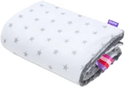 Étoiles Grises Couverture De Bébé 55x75cm