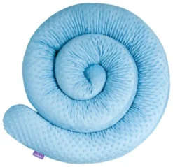 Bleu Minky Tours De Lit – Rouleaux 300cm